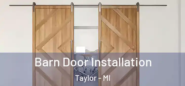 Barn Door Installation Taylor - MI