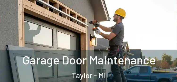 Garage Door Maintenance Taylor - MI