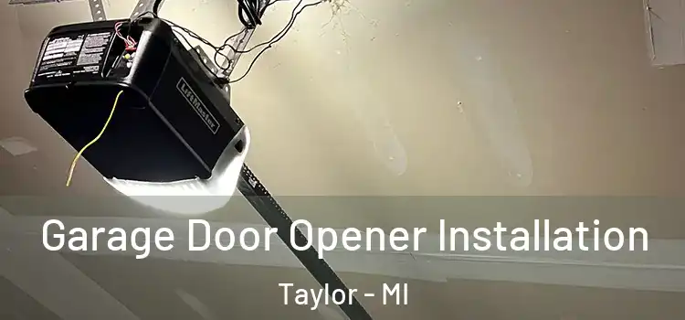  Garage Door Opener Installation Taylor - MI