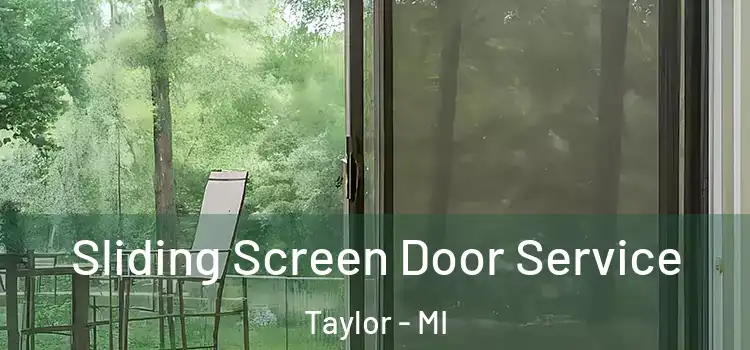 Sliding Screen Door Service Taylor - MI