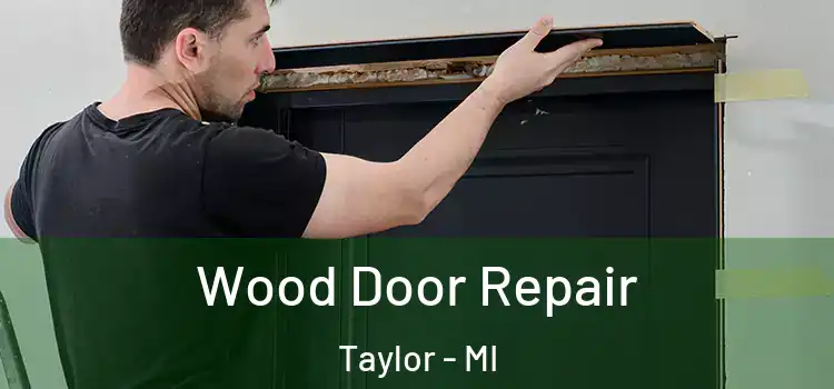 Wood Door Repair Taylor - MI
